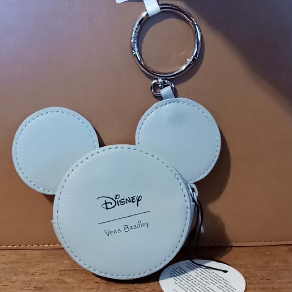 Disney Gray Paisley Mickey Mouse Pouch - Picture 3 of 9